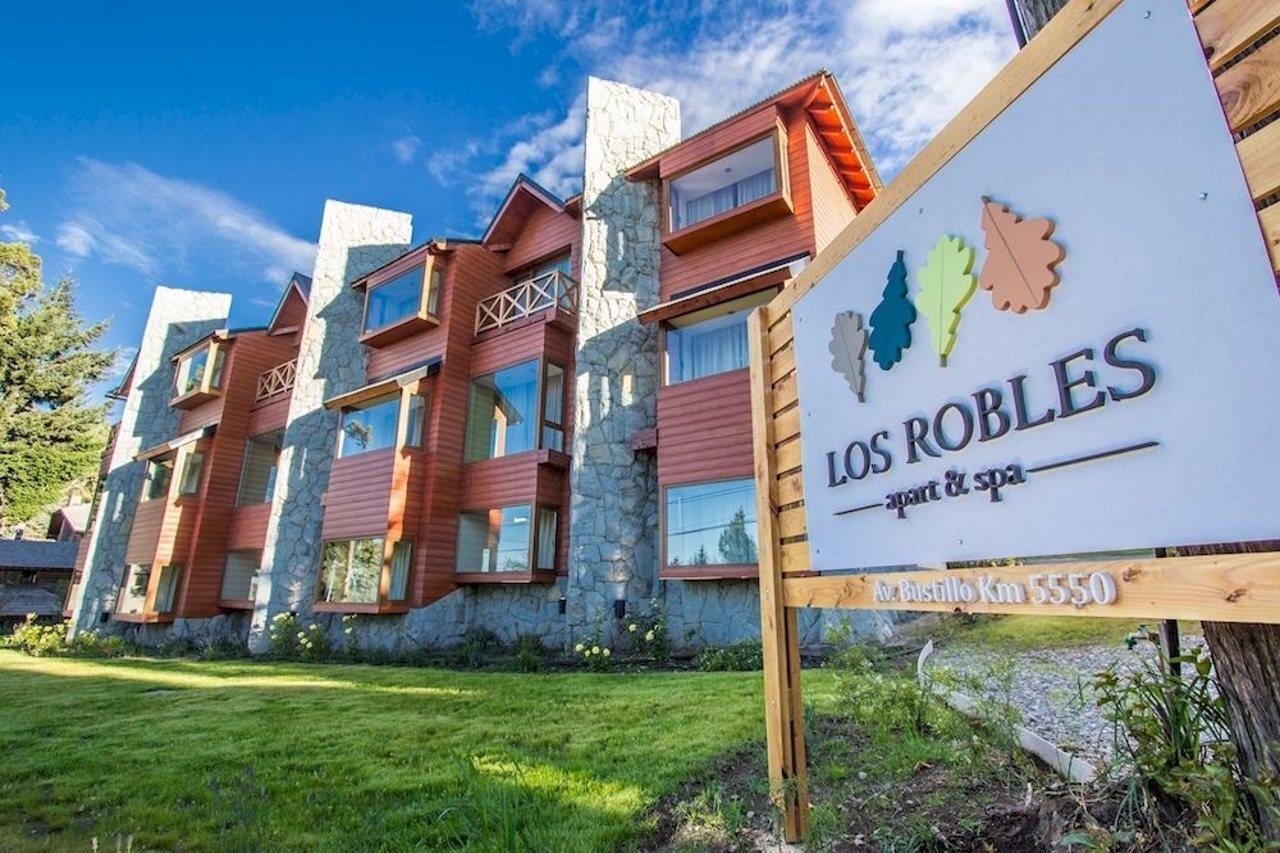 Los Robles Apart & Spa Сан-Карлос-де-Барилоче Экстерьер фото